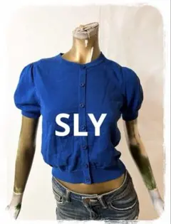 ☘️T18689☘️SLYスライ 異素材パフスリーブ半袖カットソー 1