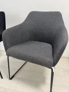 ✨大人気IKEAイケアトッスベルグチェアダークグレー TOSSBERG トッスベルグ チェア, メタル ブラック/グンナレド