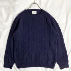 MORRIS＆SONS モリスアンドサンズ　ケーブルニット　セーター　UK11のサムネイル