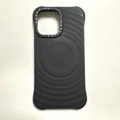 [casetify] iPhone16 ウェーブシリコンケース　ブラック