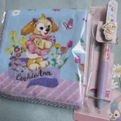 クッキーアン　ミニタオル&ボールペン(パーク品切れ)