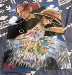 映画ワンピース　フィルムRED A3 クリアポスター