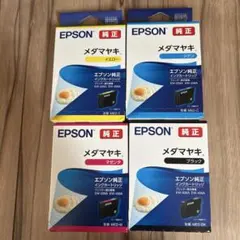 EPSON 純正インクカートリッジ メダマヤキ 4色セットのサムネイル