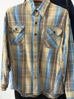 50s 長袖 ボウリングシャツ レーヨンギャバジン - メルカリ