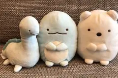すみっコぐらし　ぬいぐるみ　しろくま　とかげ　おかあさん　3体セット