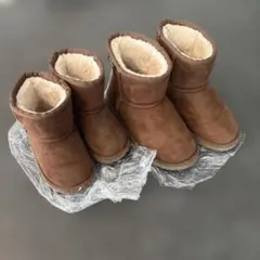 ペアマノン ブーツ フェイクムートン ブーツ キッズ 子供 男の子 女の子のサムネイル