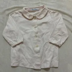 familiar 襟付きシャツ 70サイズ ピンク