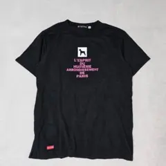 ウィッテム/綿100/グラフィックロゴTシャツ/吸水性/犬/スリット/スポーツMのサムネイル
