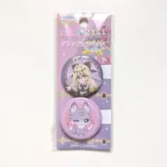 名探偵プリキュア クリップカンバッチ キュアアルカナシャドウ 缶