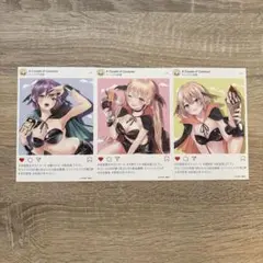 カッコウの許嫁 柊さんちの吸血事情 特典 ポストカード 3種セット