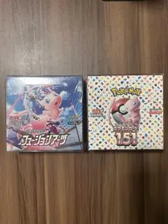 新品、未開封 フュージョンアーツ1BOX、新品、未開封 151 1BOX