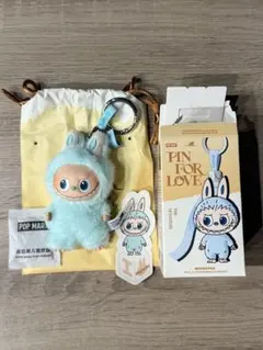 正規品　POPMART LABUBU PIN FOR LOVE イニシャルI