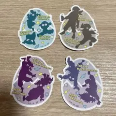 忍たま トラベルステッカー 4枚セット