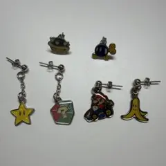 USJ マリオカート ピアス 6点セット