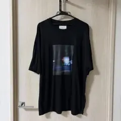 ssstein シュタイン PRINT TEE (LYOCELL) L ブラック