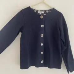 any FAM カーディガン 120 ネイビー