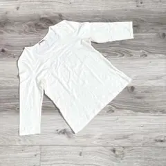 マックレガー McGREGOR スクエアネック　レース　ストレッチカットソー　M