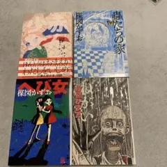 楳図かずお ホラー漫画 4冊セットのサムネイル