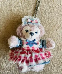 【極美品】シェリーメイぬいぐるみバッヂバレンタイン限定ディズニーシーダッフィー