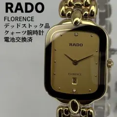 未使用品 RADO ラドー フローレンス クォーツ腕時計 電池交換済 ダイヤ付のサムネイル