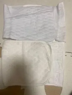 産後腹帯 2点セット マジックテープ 帝王切開対応 骨盤ベルト ホワイト