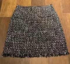 ラメツイードスカート