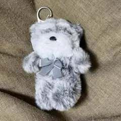 シュナウザー ぬいぐるみキーホルダー