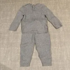 H&M コットンリブニット2アイテムセット　9-12M