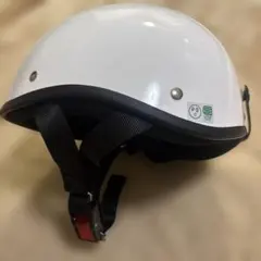 【週末値下げ】バイクヘルメット　半ヘル　白　PSマーク有のサムネイル
