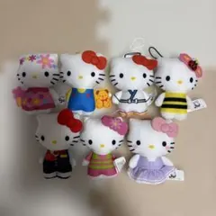 キティちゃん ぬいぐるみ キーホルダー ストラップ まとめ売り コラボ