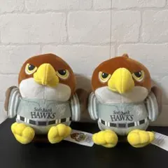 ソフトバンクホークス　鷹ぬいぐるみ 中サイズ　ファイト九州　タカぬい　2等 ソフトバンクホークス たかぬいぐるみ タカぬいぐるみ （小）ファイト