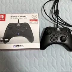 HORI ホリパッド TURBO ブラック　Switch　コントローラー 連射