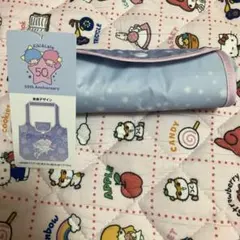 キキララ　エコバッグ　50周年　しまむら　リトルツインスターズ　ユニコーン