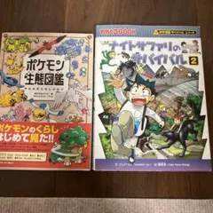 신품 포켓몬 生態図鑑 汚れありナイトサファリのサバイバル2 세트