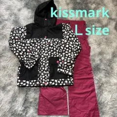 KISS MARKスノーボードウェアセット（女性用Ｌサイズ）