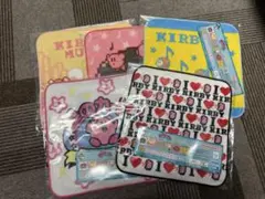 星のカービィ 1番くじ　タオルまとめ5点セット