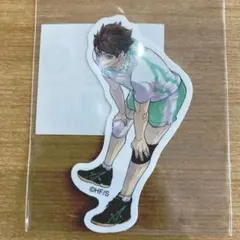 【未開封】ハイキュー!! ダイカットステッカー　原画展　及川徹　青葉城西