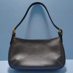 新品 ハンドバッグ 本革 レザー 黒 ブラック シンプル 無地 ショルダー 肩掛