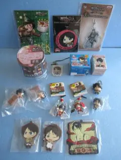 進撃の巨人 エレン ガチャガチャ つまんでつなげてますこっと セット