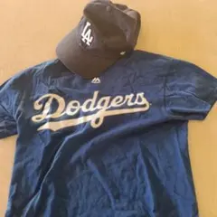 【ネコポス発送】②MLB ドジャース Tシャツ キャップ セット