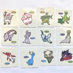 キ*め様 ポケモンパンシール まとめ売り 12種 17枚