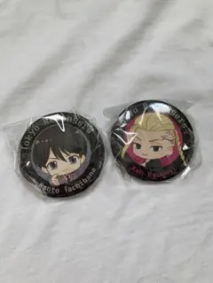 東京リベンジャーズ 缶バッジ (橘直人、龍宮寺堅)