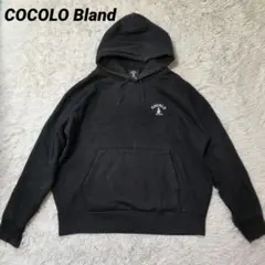美品 COCOLO Bland パーカー ブラック XXL 希少サイズ