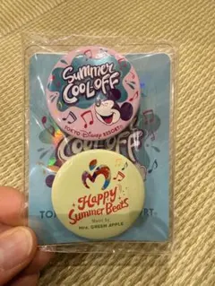 東京ディズニーリゾート 缶バッジ、カード
