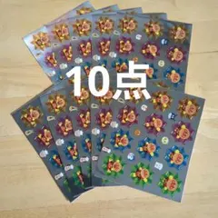 3　アンパンマン　キラキラ　ごほうびシール　10枚セット　トイレトレーニング