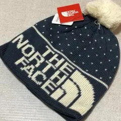 メチャ暖かい&カワイイ‼️ ノースフェイス キッズ向けボンボン・ビーニー BT