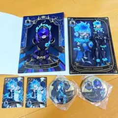 ツイステッドワンダーランド　ポスター　缶バッジ　メタルカード　セット