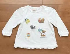 プティマイン　80 アップリケ　長袖Tシャツのサムネイル