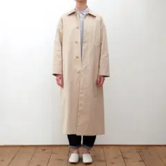 YAECA (ヤエカ) SOUTIEN COLLAR COAT ロング　Mのサムネイル