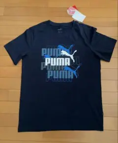 PUMA ネイビー Tシャツ グラフィックプリント